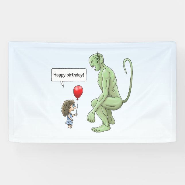 The Girl & Goblin Banner (Horizontal)