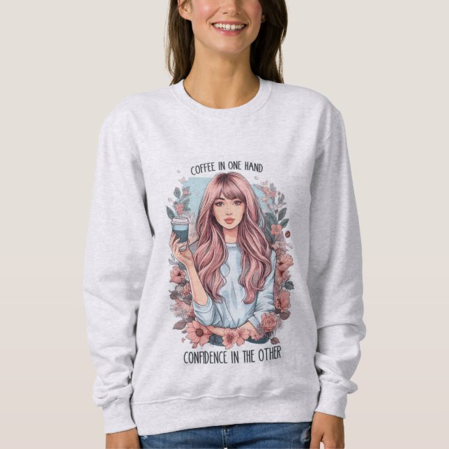 The Girl in the Caffé Sweatshirt (Front)