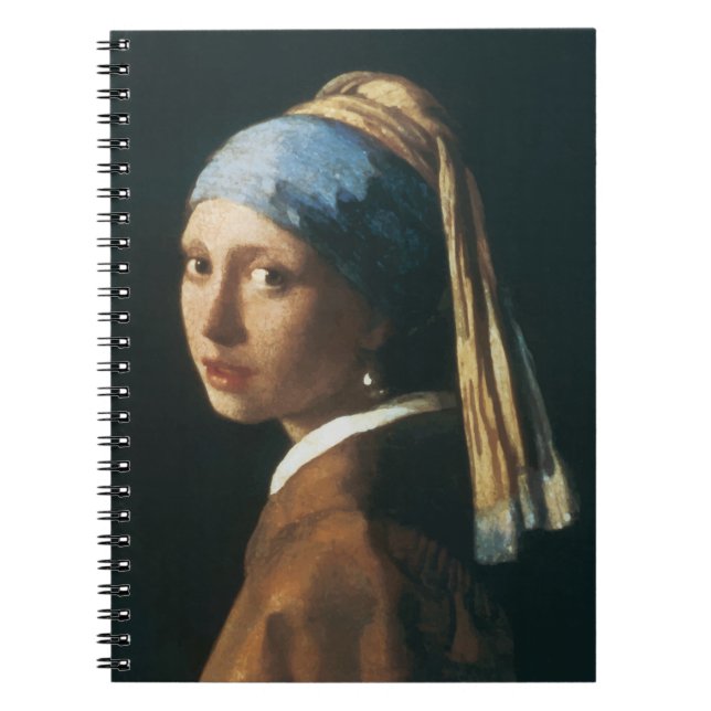 The Girl with a Pearl Earring Notebook (Front)