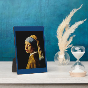 The Girl with a Turban/Girl with the Pearl Earring Plaque