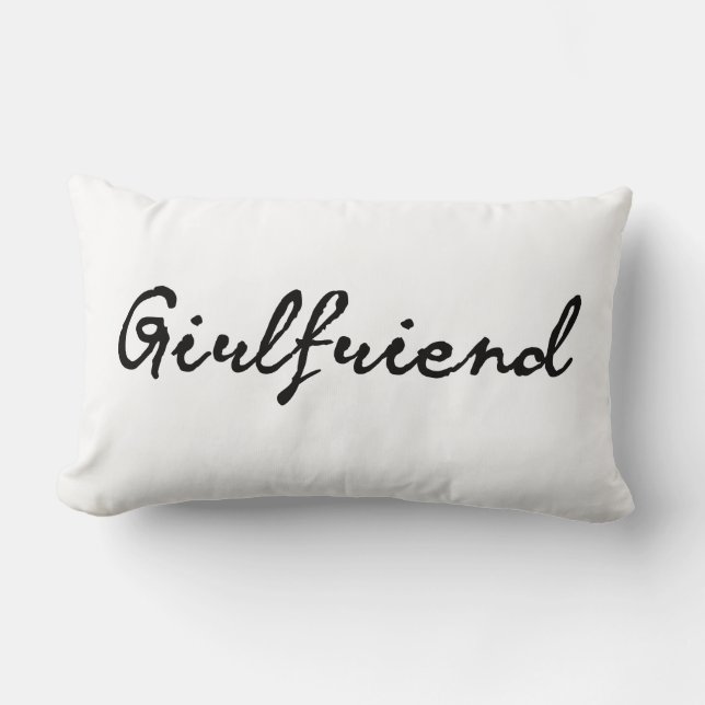 the girlfriend pillow (Front)