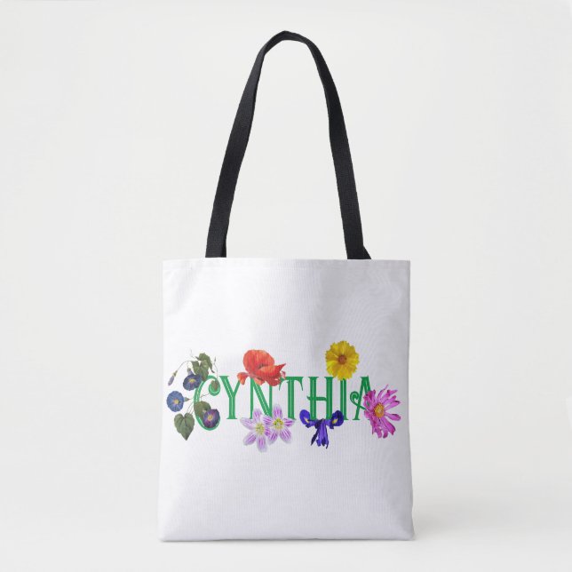 The Girlfriend 'Wildflowers' Tote Bag (Front)