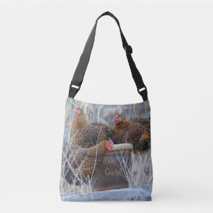 "The Girls" Chicken Crossbody Bag