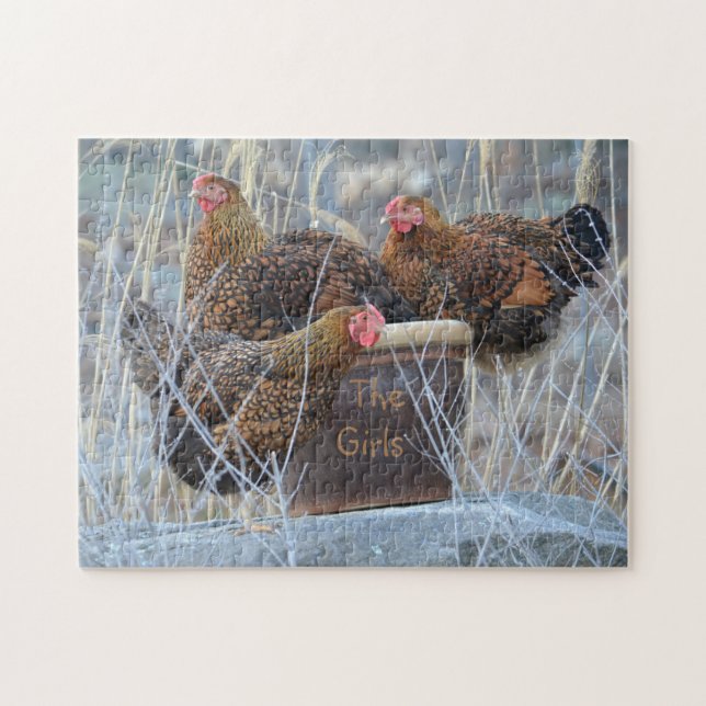 "The Girls" Chicken Puzzle (Horizontal)