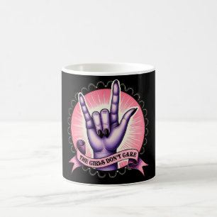 The Girls Don't Care Feminist Coffee Mug