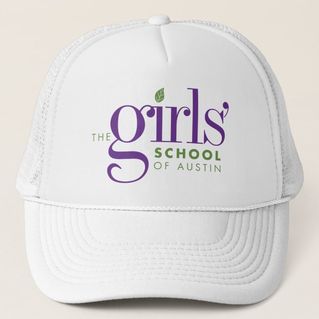 The Girls' School of Austin Printed Trucker Hat (Front)