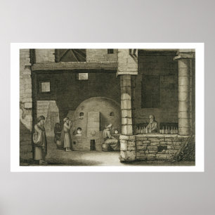 The Glass Bottle Maker, from Volume II Arts and Tr Poster
