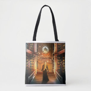 The Glass Library tote Bag