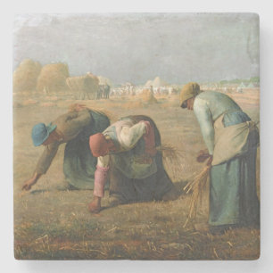 The Gleaners, 1857 Stone Coaster