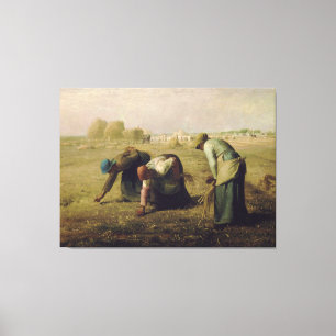 The Gleaners by Jean-François Millet 1857 Canvas Print
