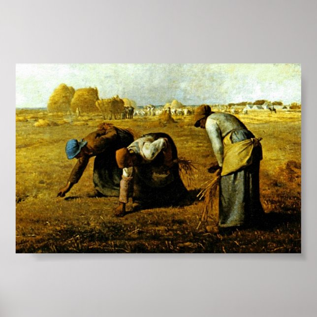 The Gleaners,  By Millet  (Best Quality) Poster (Front)