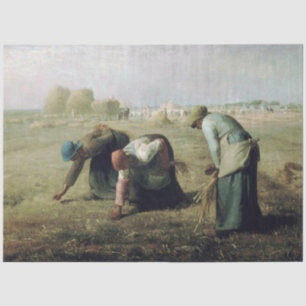 The Gleaners, Jean-Francois Millet, 1857 Tissue Paper