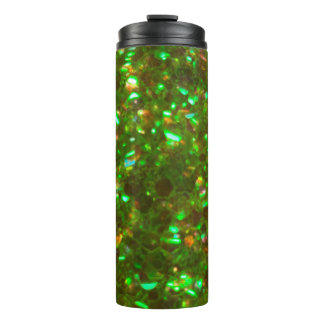 The Glitz glam glitter green Thermal Tumbler! Thermal Tumbler