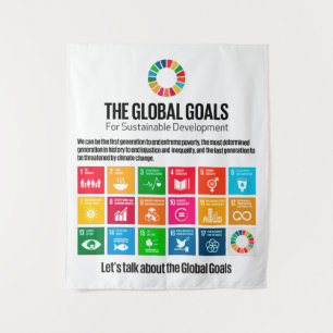 The Global Goals Poster Tapestry