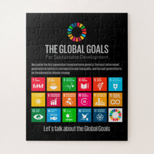 The Global Goals UN SDG 2030 Games Puzzle