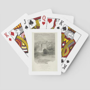 The Globe Theatre, Bankside, Southwark, after a dr Playing Cards