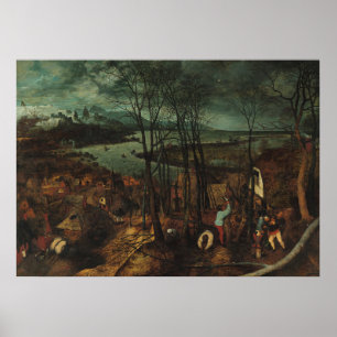 The Gloomy Day by Pieter Bruegel the Elder Poster