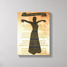 The Glory of a Godly Woman/Gift for Her/