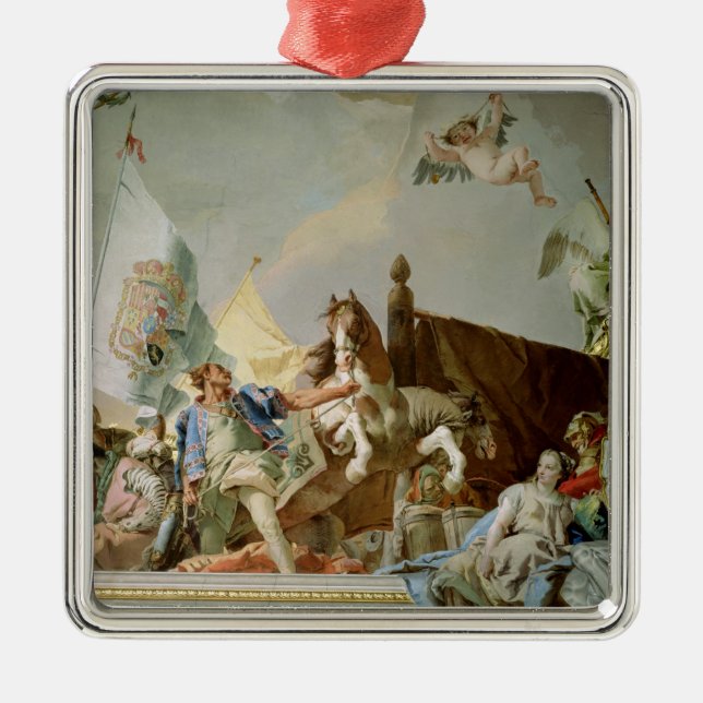 The Glory of Spain I Metal Tree Decoration (Front)