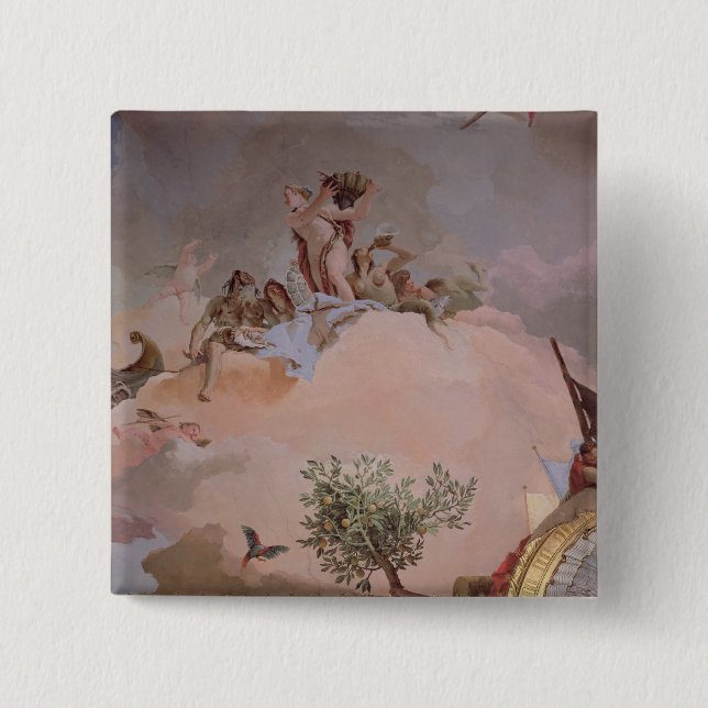 The Glory of Spain IV 15 Cm Square Badge (Front)