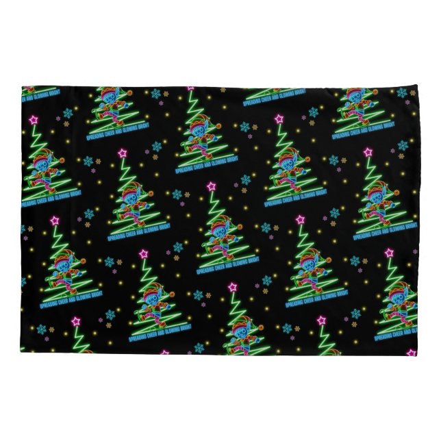 The Glow Show Elf Pillowcase (Back)