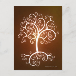 The Glowing Tree Postcard