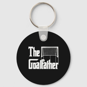 The Goalfather Dad Soccer Goalkeeper Goalie Coach Key Ring