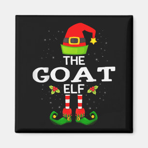 The Goat Elf Christmas Family Matching Pajama  Magnet