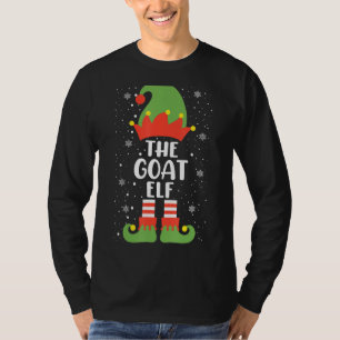 The Goat Elf Christmas Party Matching Family Group T-Shirt
