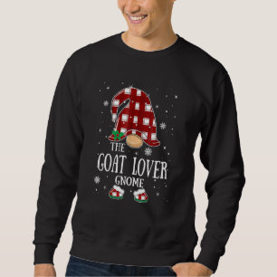 The Goat Gnome Cute Christmas Farmer Sweatshirt