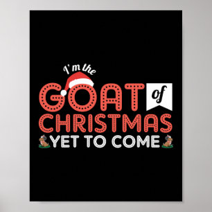 The Goat Of Christmas Yet To Come Pun Poster