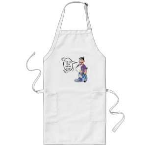 The Goat Rider Long Apron