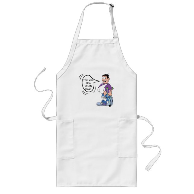 The Goat Rider Long Apron (Front)