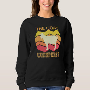 The Goat Whisperer Animal For Men Women Retro Sweatshirt