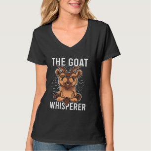 The Goat Whisperer Funny Farm Animal Gift T-Shirt