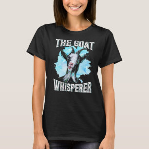The Goat Whisperer Funny Goat Lover Farmer Premium T-Shirt