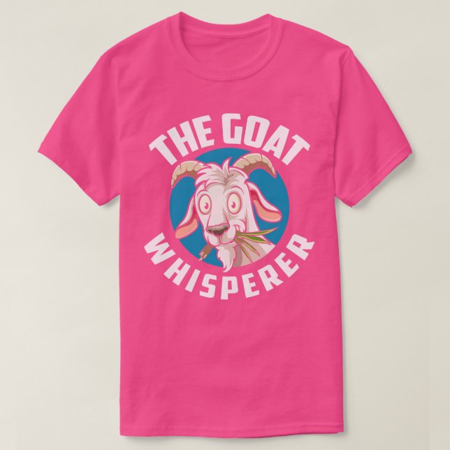 The Goat Whisperer T-Shirt (Design Front)