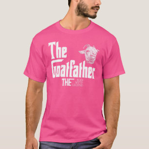 The Goatfather Farm Animal Farmer Rancher Goat Dad T-Shirt
