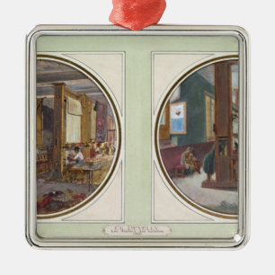 The Gobelins Workshop, 1840 Metal Tree Decoration