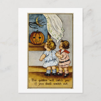 The Goblins Will Catch You Postcard