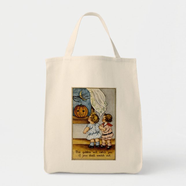 The Goblins Will Catch You Tote Bag (Front)