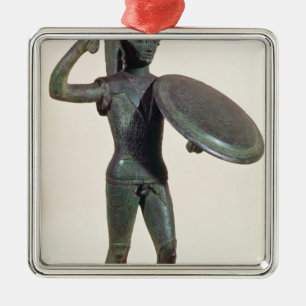 The God Mars or a Warrior Metal Tree Decoration