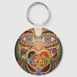 The God of Healing  Key Ring
