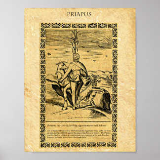 THE GOD PRIAPUS POSTER