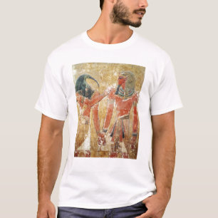 The god Thoth with Seti I  in the Tomb of Seti T-Shirt