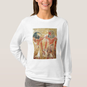 The god Thoth with Seti I in the Tomb of Seti T-Shirt