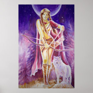 The goddess Bendis Poster