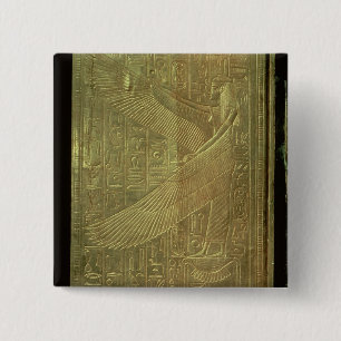 The goddess Isis 15 Cm Square Badge
