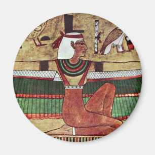 The Goddess Isis, By Ägyptischer Maler Um 1360 Magnet
