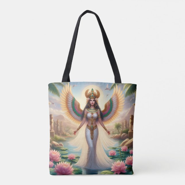 The Goddess Isis is All Things to All Men Tote Bag (Back)